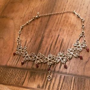 Beautiful Romantic Necklace Stampted After Thoughts